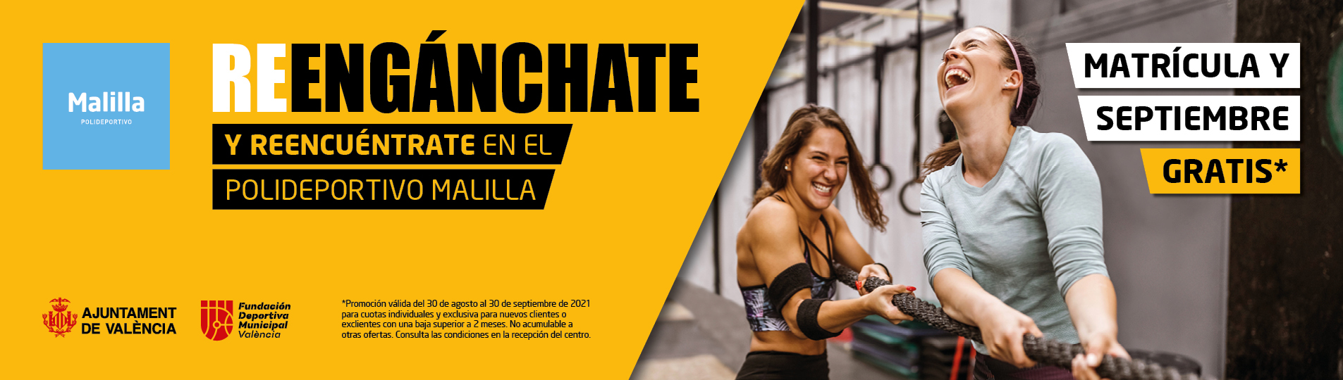 polideportivo malilla reenganchate septiembre