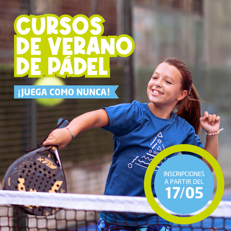 MLL22_Cursos_Verano_CAPÇALERA INTERIOR WEB MOBILE 600X600 P_PADEL cursos intensivos padel