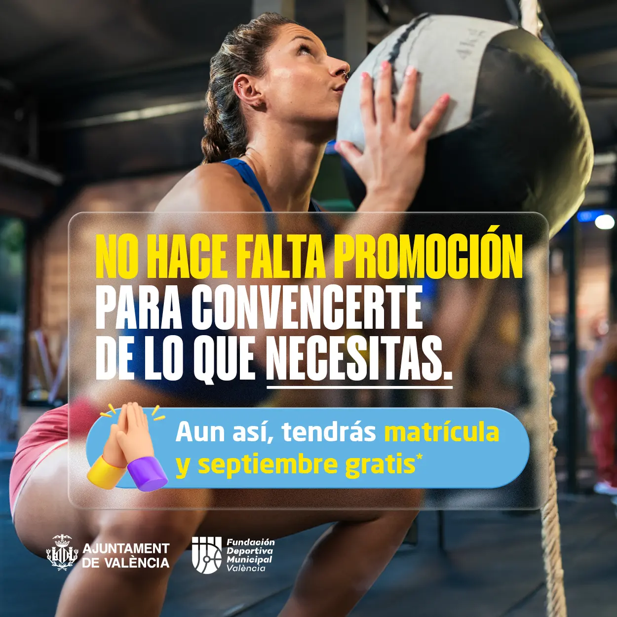 Campaña septiembre polideportivo malilla